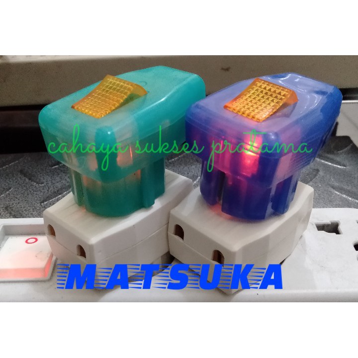 Steker Saklar Lampu TA-8810 Matsuka