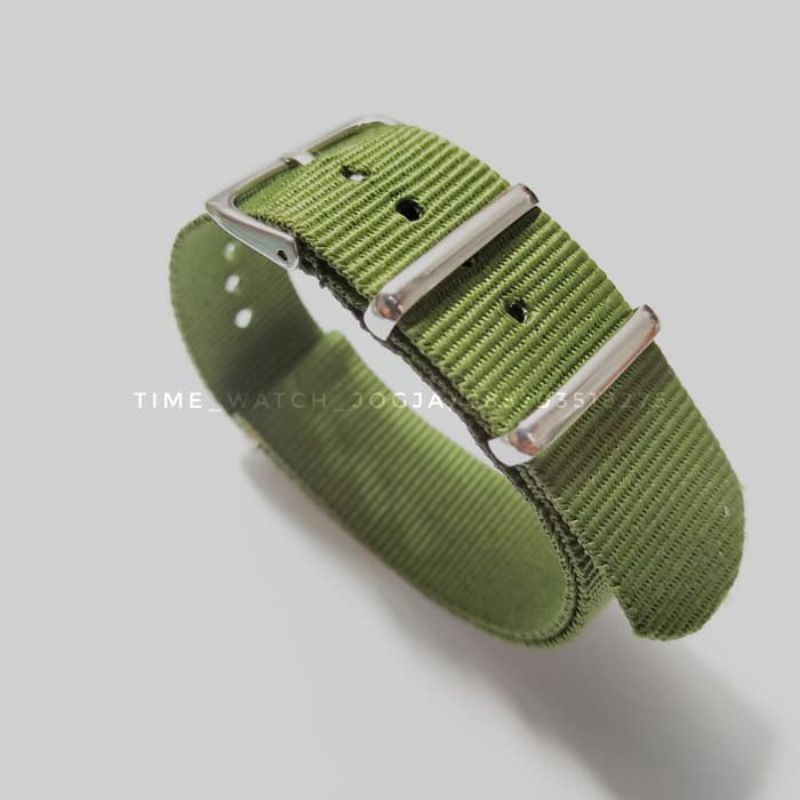 Tali Jam Strap Nylon Kanvas Nato Canvas
