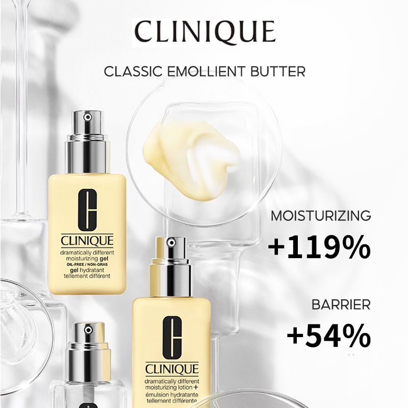 CLINIQUE DRAMATICALLY DIFFERENT MOISTURIZING Pelembab Wajah Lotion /Gel 125ml full size