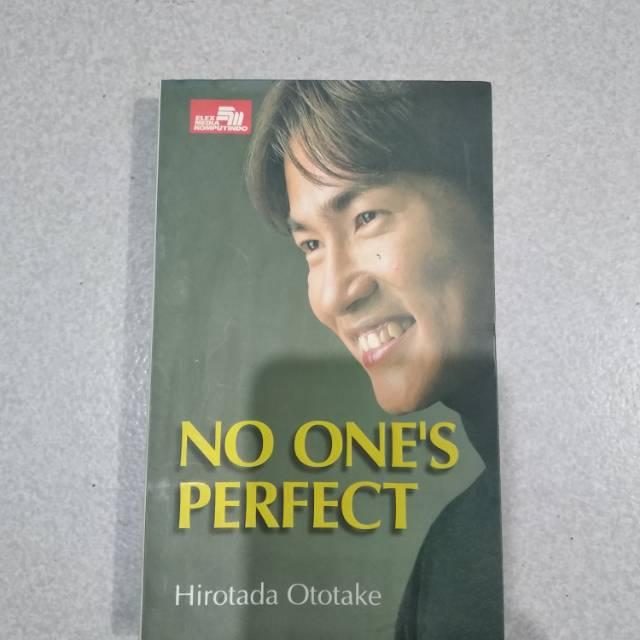 

Buku original - no ones perfect oleh hirotada ototake