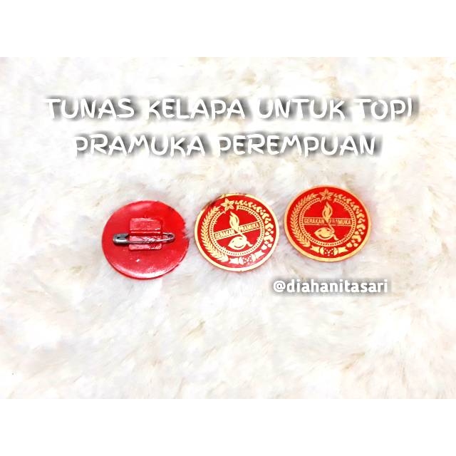 Jual TUNAS KELAPA LAMBANG TOPI PRAMUKA Shopee Indonesia