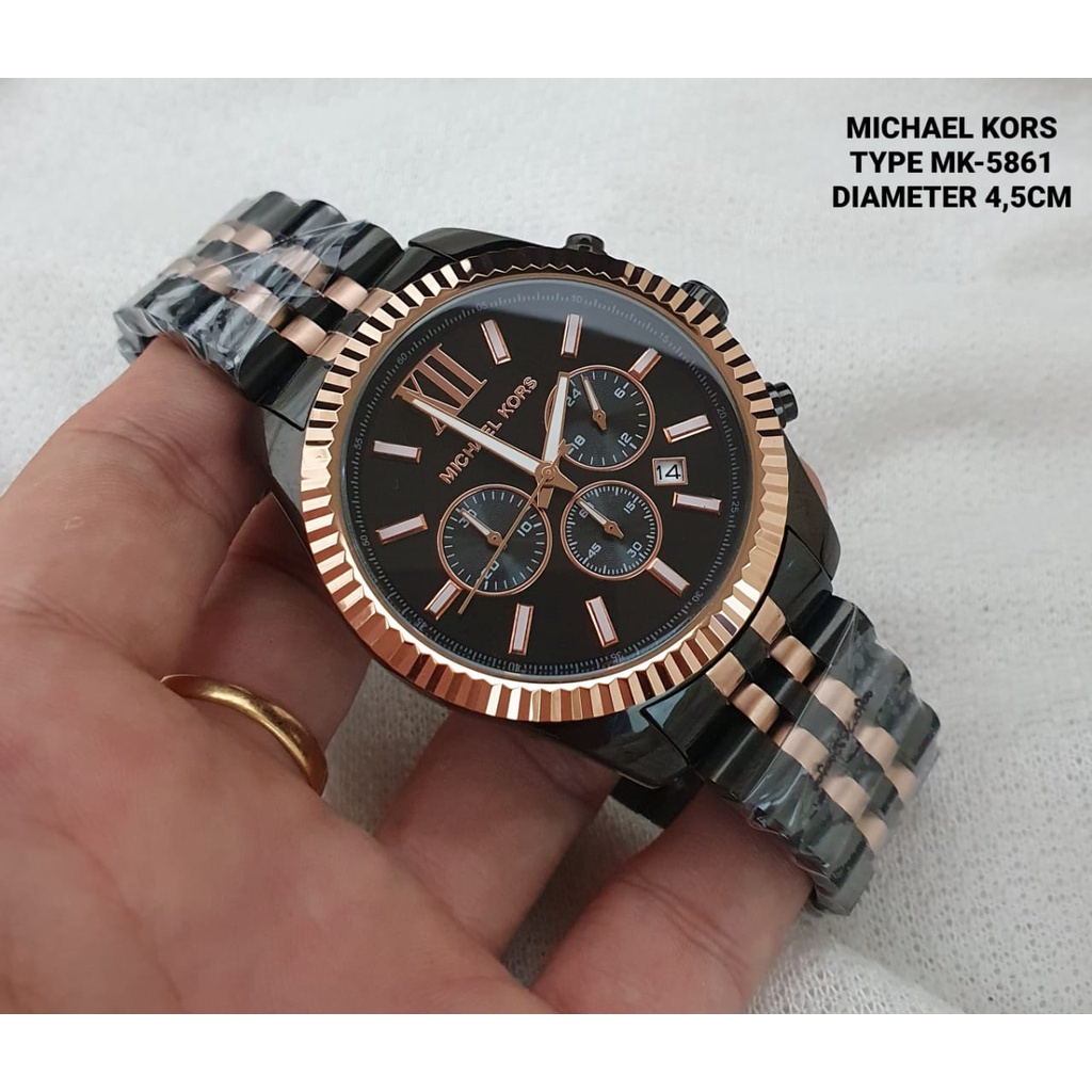 OC [GARANSI 2 TAHUN DAN 100% ORIGINAL] MK JAM TANGAN PRIA WANITA | RANTAI | KULIT | KARET | MURAH | 