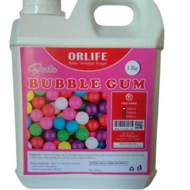 

「PENJUALAN KEREN」 Perisa Pasta Pink Bubblegum atau Permen Karet Merah Muda Orlife 1 kg
