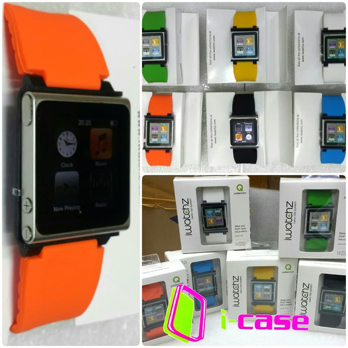 Strap Case Ipod Nano Gen 6 rubber