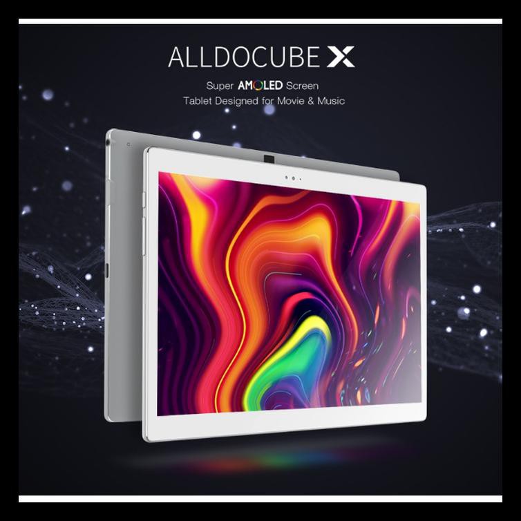 ALLDOCUBE X Tablet 10.5'' 2560X1600 Super AMOLED 4GB/64GB Fingerprint TERPERCAYA