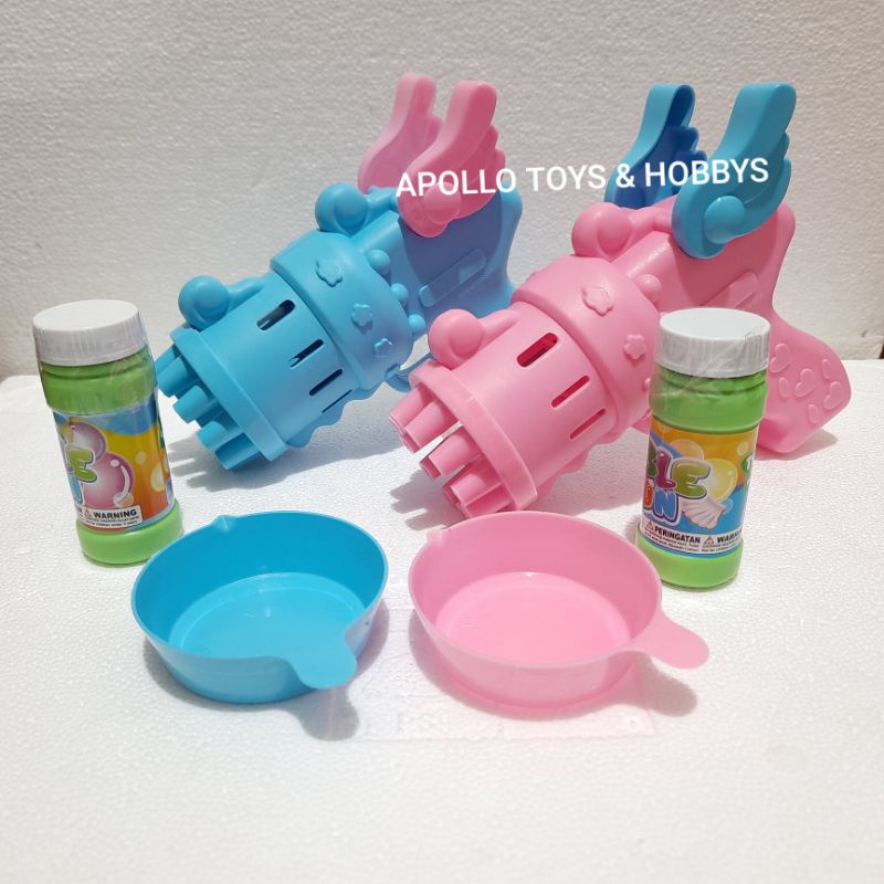 (PROMO) MAINAN ANAK TERBARU PISTOL DREAM ANGEL BUBLEGUN SH 677