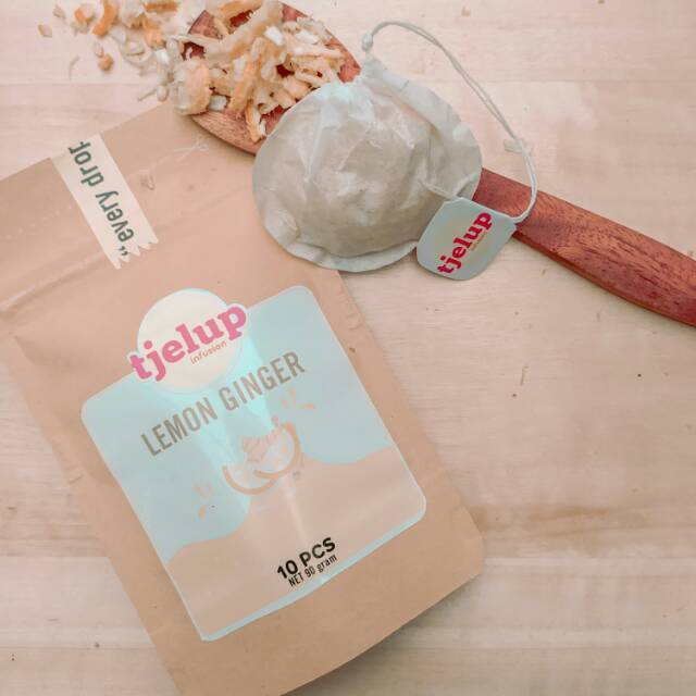 

TJELUP Infused Water: Lemon Ginger (10 pcs)
