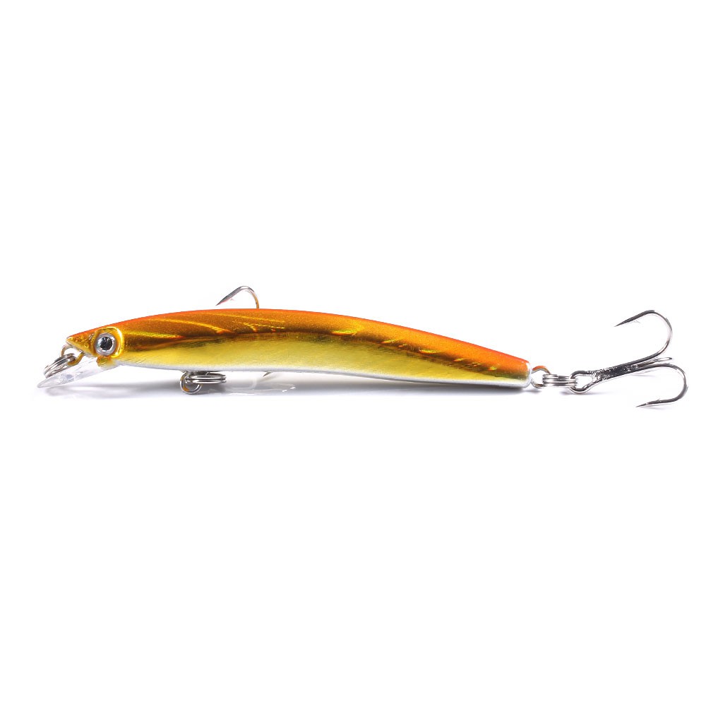 HENGJIA 1PCS Umpan Minnow 8CM 5G Swimbait Fishing Lure Bass Wobbler Ikan Kecil Kail Memancing Kait