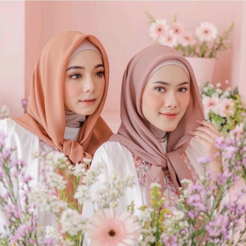 HIJAB BELLA SQUARE POLYCOTTON/DOUBLE HYCON