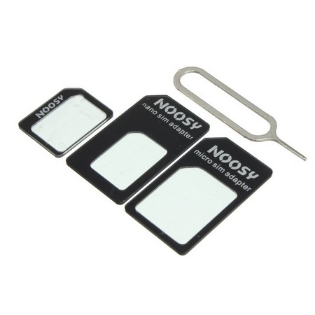 NOOSY 3 in 1 Nano SIM Adapter