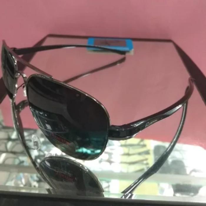 kacamata minus hitam aviator sport pria