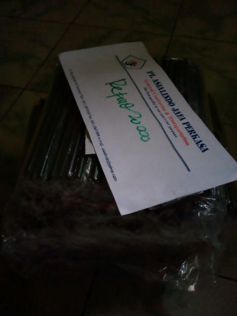 Sedotan Hitam Lancip Runcing 6mm (1pack Isi 500pcs)