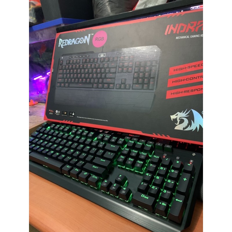 KEYBOARD MECHANICAL Redragon K555 INDRAH RGB KB MECHA