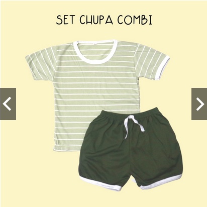 SETELAN BAJU ANAK KOMBI SALUR UNISEX / SET CUP-CUP SALUR BAHAN SPANDEX SALUR