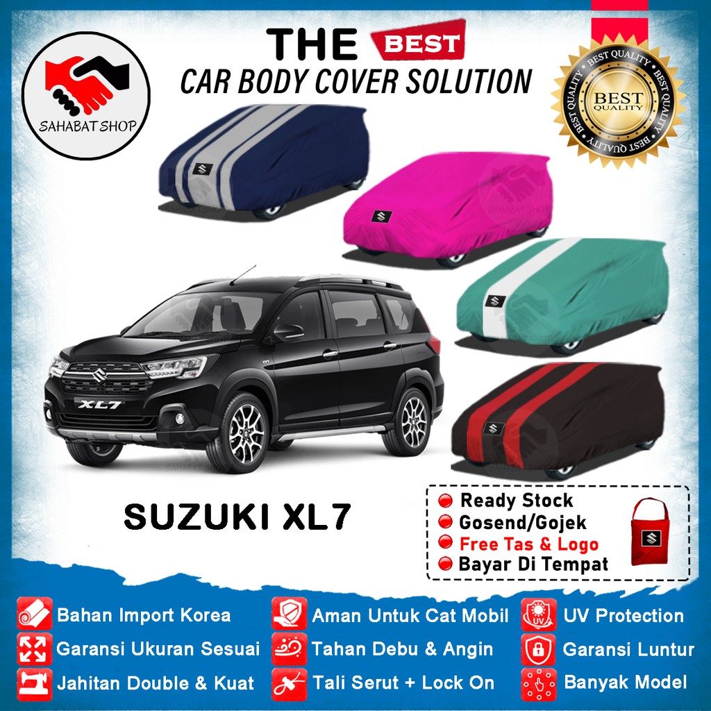 Body Cover Mobil Suzuki XL7 Sarung Mobil XL 7 Selimut Penutup Tutup Mantel Jas Pelindung Mobil XL-7