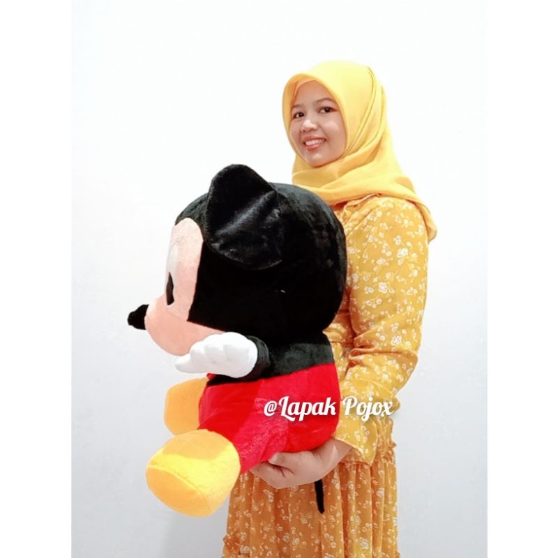 Boneka Mickey Mouse &amp; Minnie Mouse Jumbo