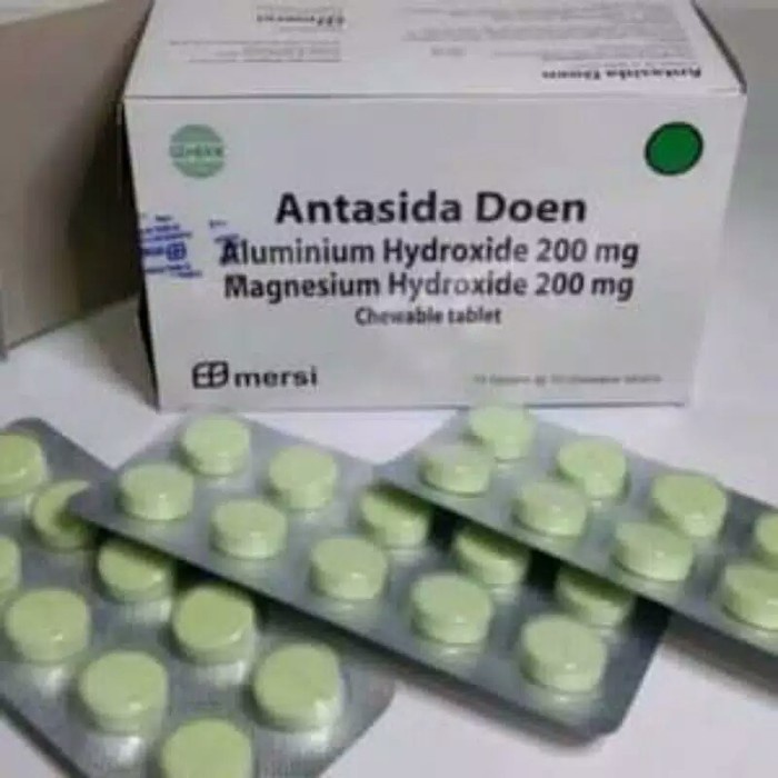 ANTASIDA DOEN TABLET KUNYAH / Obat Lambung / Obat Maag