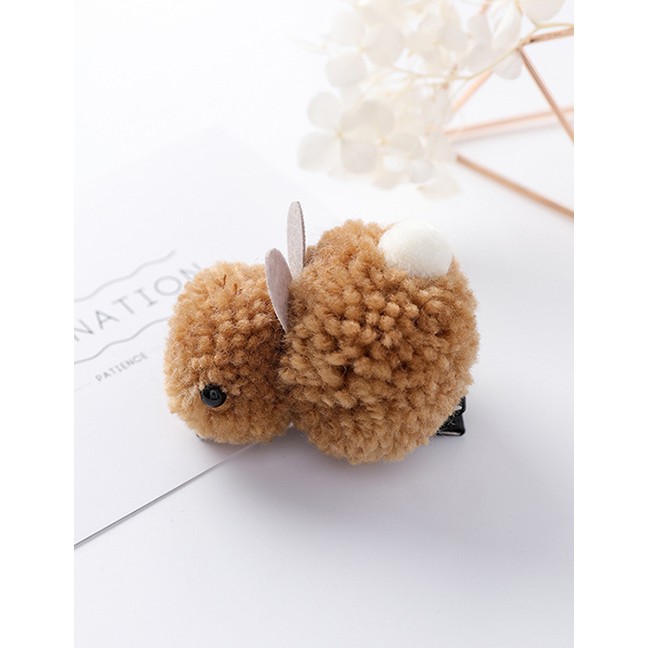 LRC Jepit Rambut Fashion Rabbit Shape Decorated Hair Clip F05145