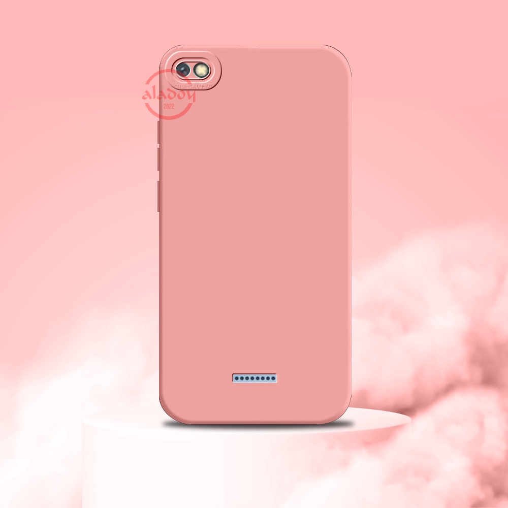 Case Xiaomi Redmi 6A Soft Case Liquid Silicone Pro Camera Premium Casing