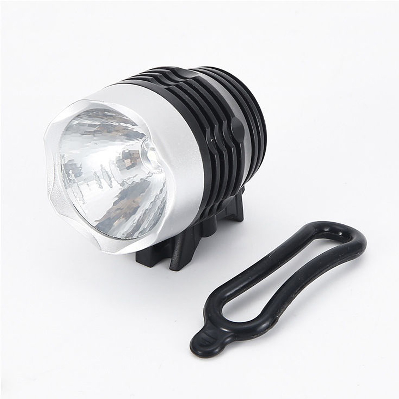 Bahan Plastik Ringan Sepeda Built-in 2032 Battery X2 Headlight 3 Block Light Long Shot