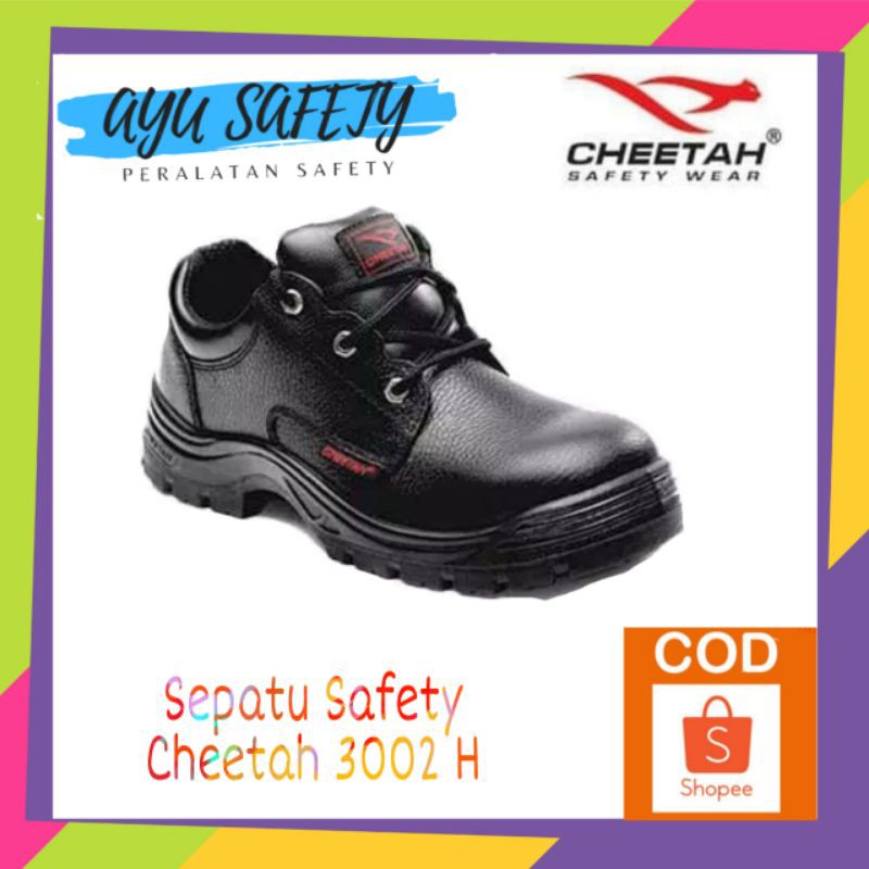 Cheetah - Sepatu Safety  Cheetah 3002 H Safety Shoes Cheetah