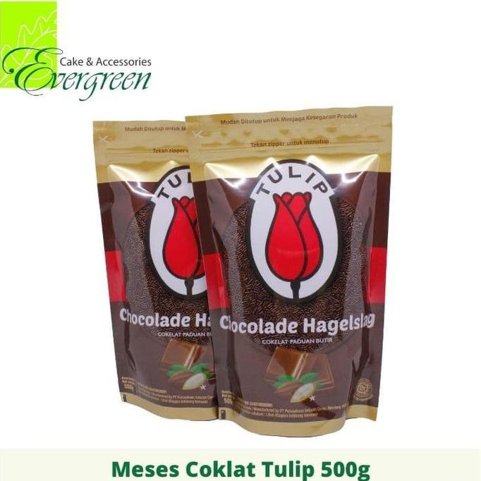 

terlaris Chocolade Meses Tulip 500 G bermutu