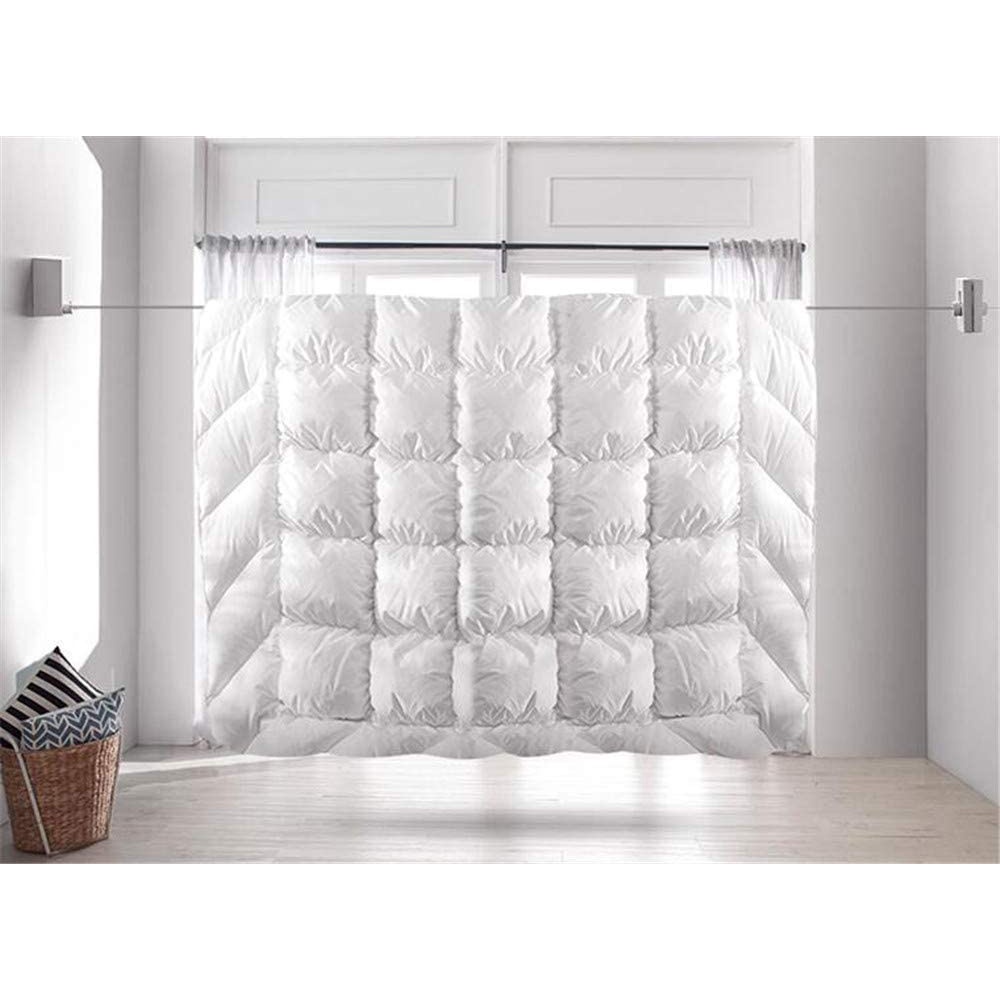 Jemuran Baju Dinding Balkon Portable Korea Retractable Aesthetic bisa untuk Indoor &amp; Outdoor