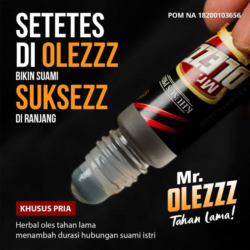 MR Oles Original Isi 15 Ml - Obat Oles Tahan Lama - Mr Olezz Original