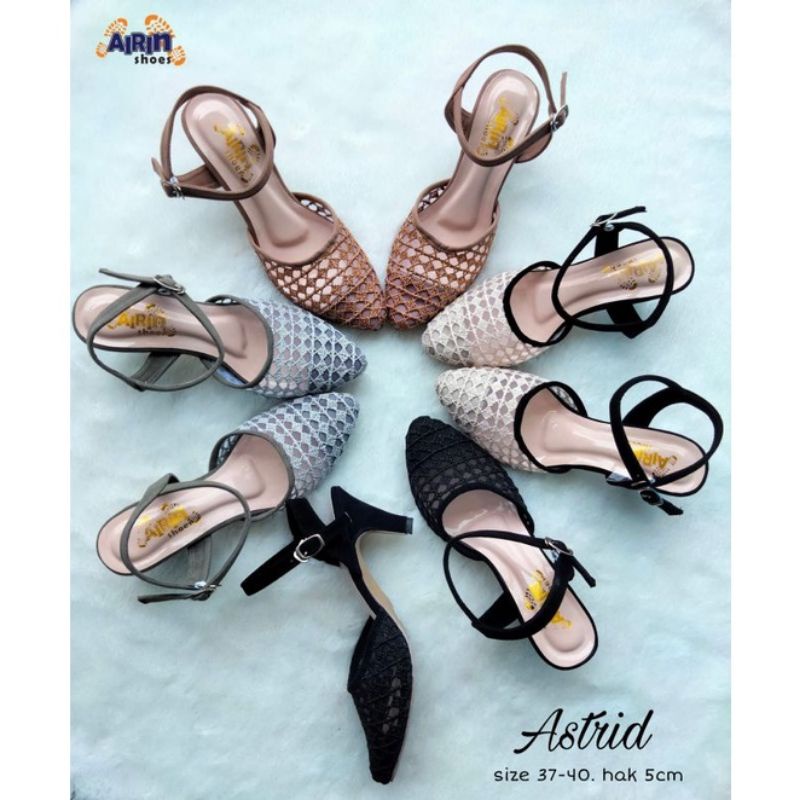 Sendal Astrid Airin Hak 5 cm By Airin Shoes