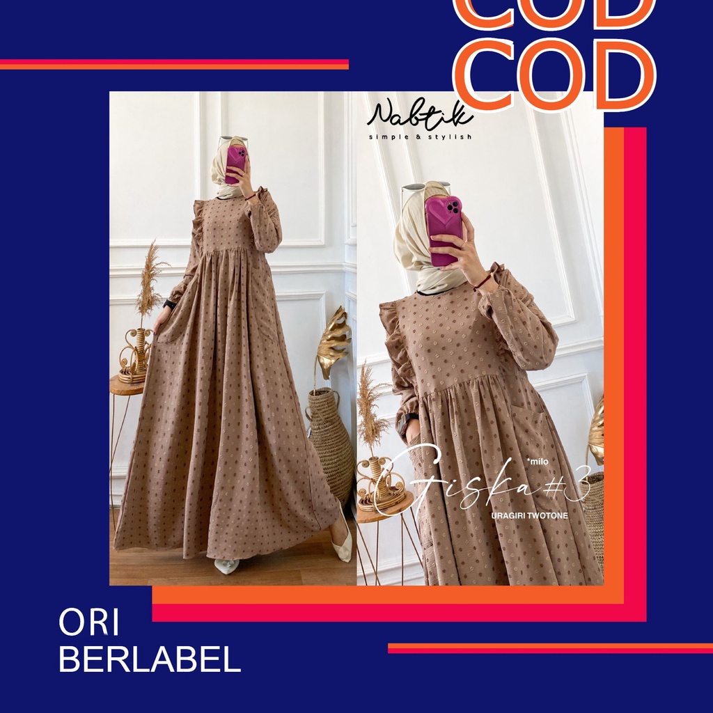 Giska #3 Ori by Nabtik Gamis Crincle Premium