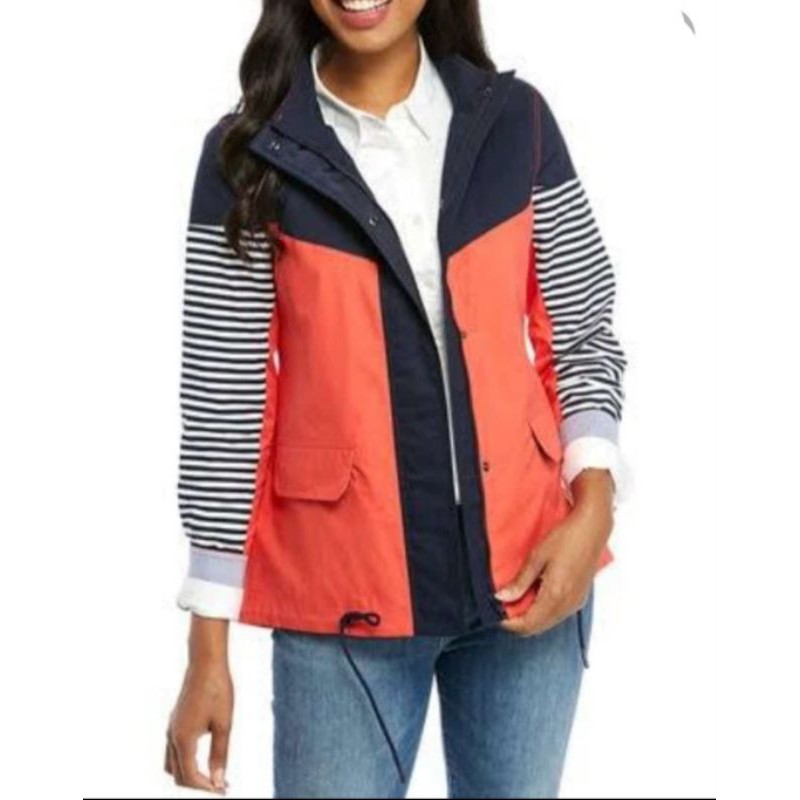 Jaket Cewek Water Resist Big Size/ Jumbo/ Jaket Anti Air Hoodie