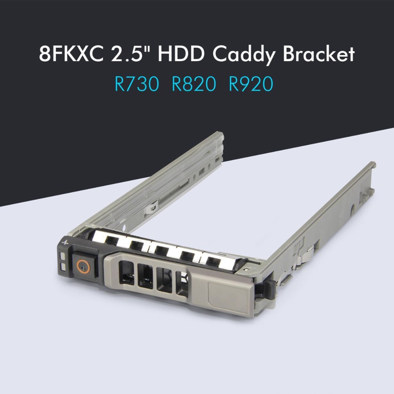 Btsg 2.5 &quot;Hard Drive Tray Caddy 8FKXC Untuk T330 R330 T430 R430 R530 R630 R730