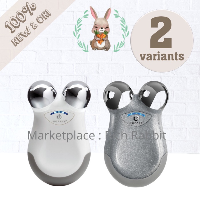 Xendadira Nuface Nu Face Mini Facial Toning Device Alat Kecantikan - White