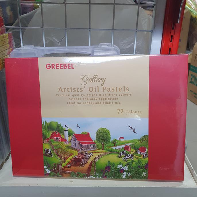 

Crayon GREEBEL Artist Oil Pastels 72 Warna ORIGINAL