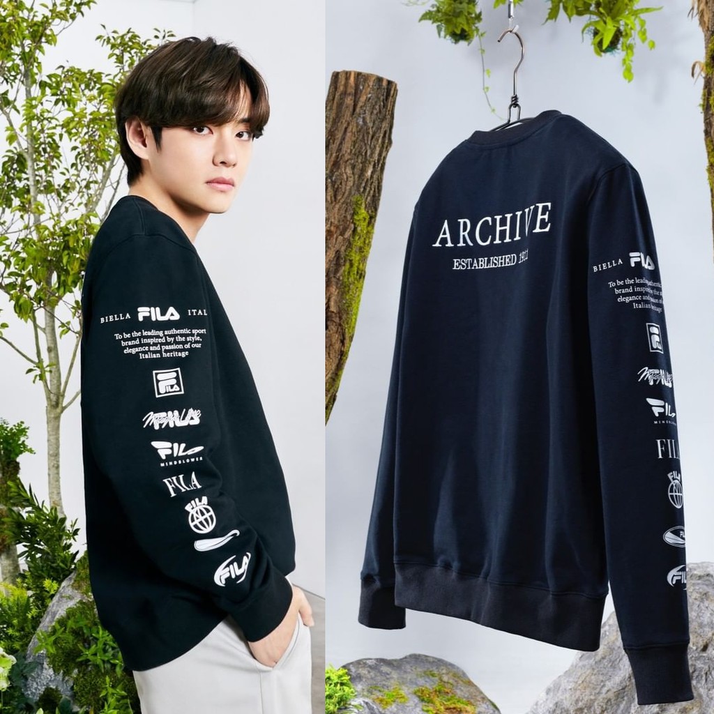 SWEATER SWITER TAEHYUNG V BTS KPOP LENGAN PANJANG ARCHIVED PROJECT 7 MURAH TEBAL