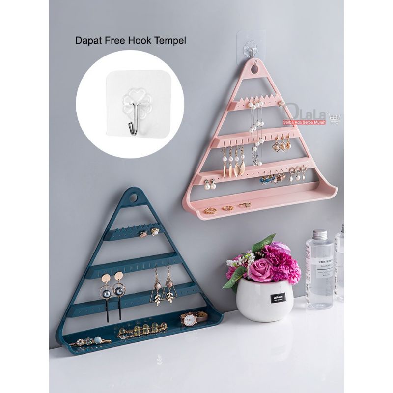 Rak gantung perhiasan/gantungan anting dan kalung
