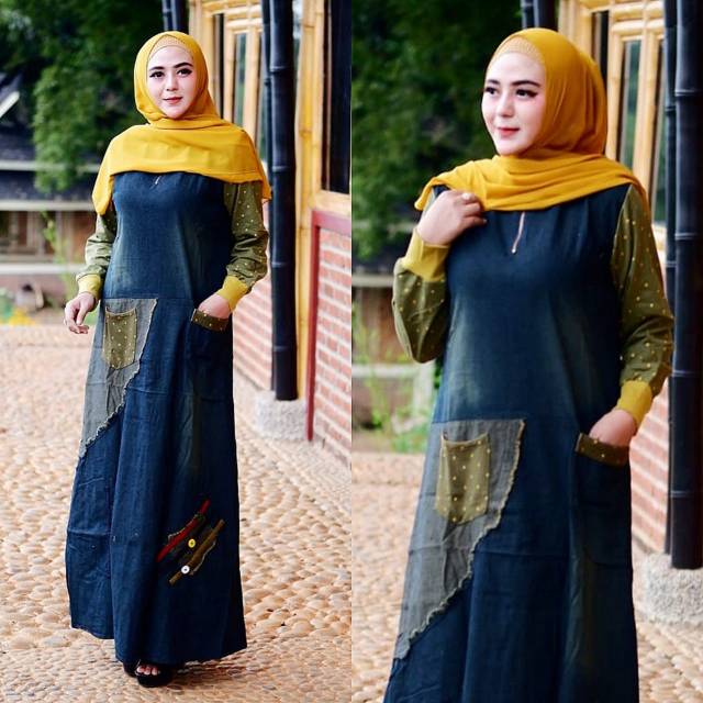 MAXY JEANS KOMBINASI KAOS