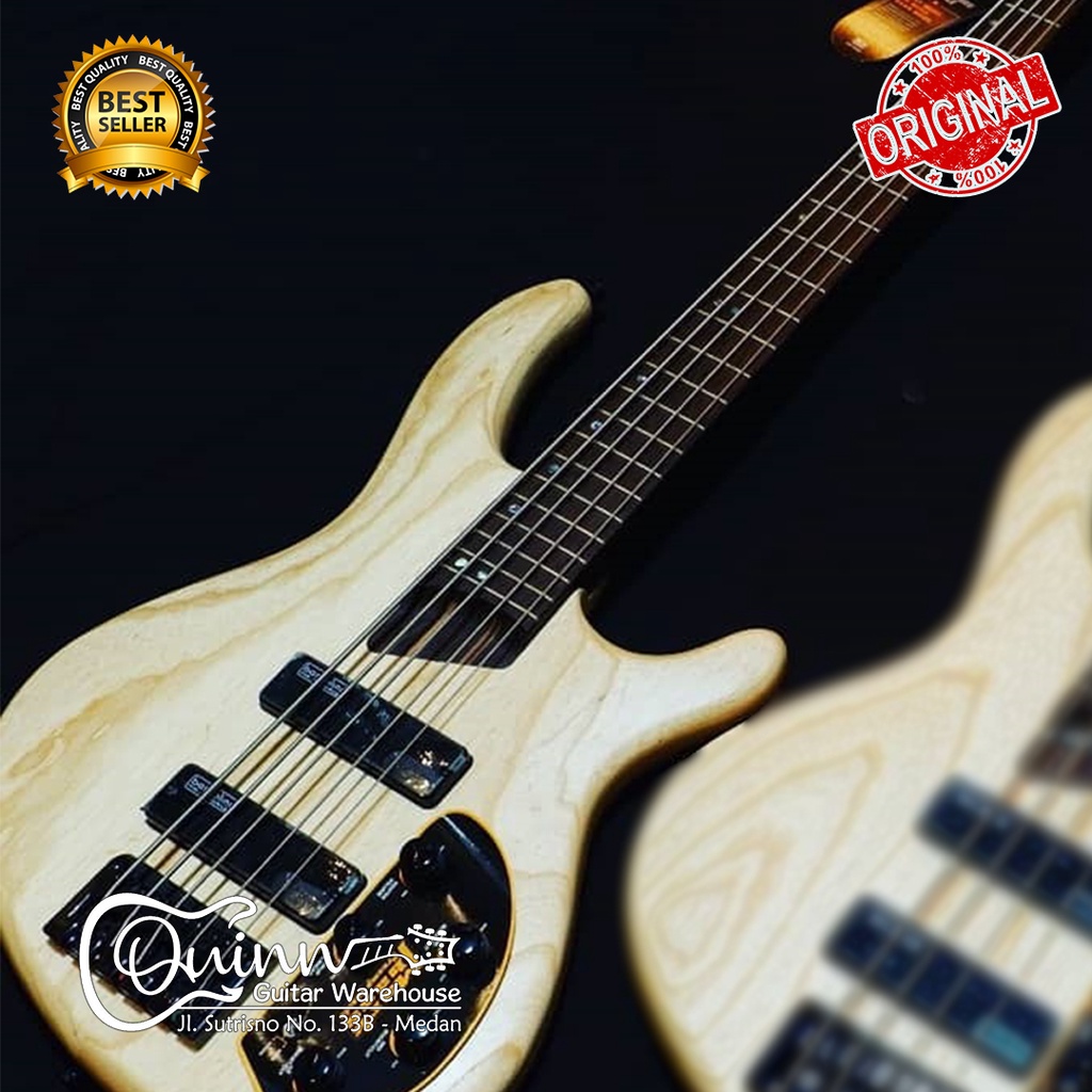 Bass Elektrik CORT B5 AS ARTISAN Original termurah 5string aktif pasif