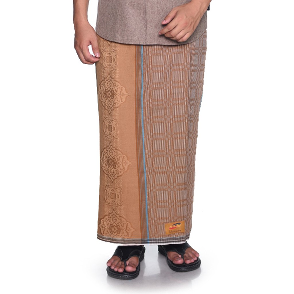 Sarung Atlas Idaman Jacquard Classic Coklat
