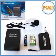 Mic Jepit Wireless Bosstron BS-708A Bisa Untuk Kamera Dslr