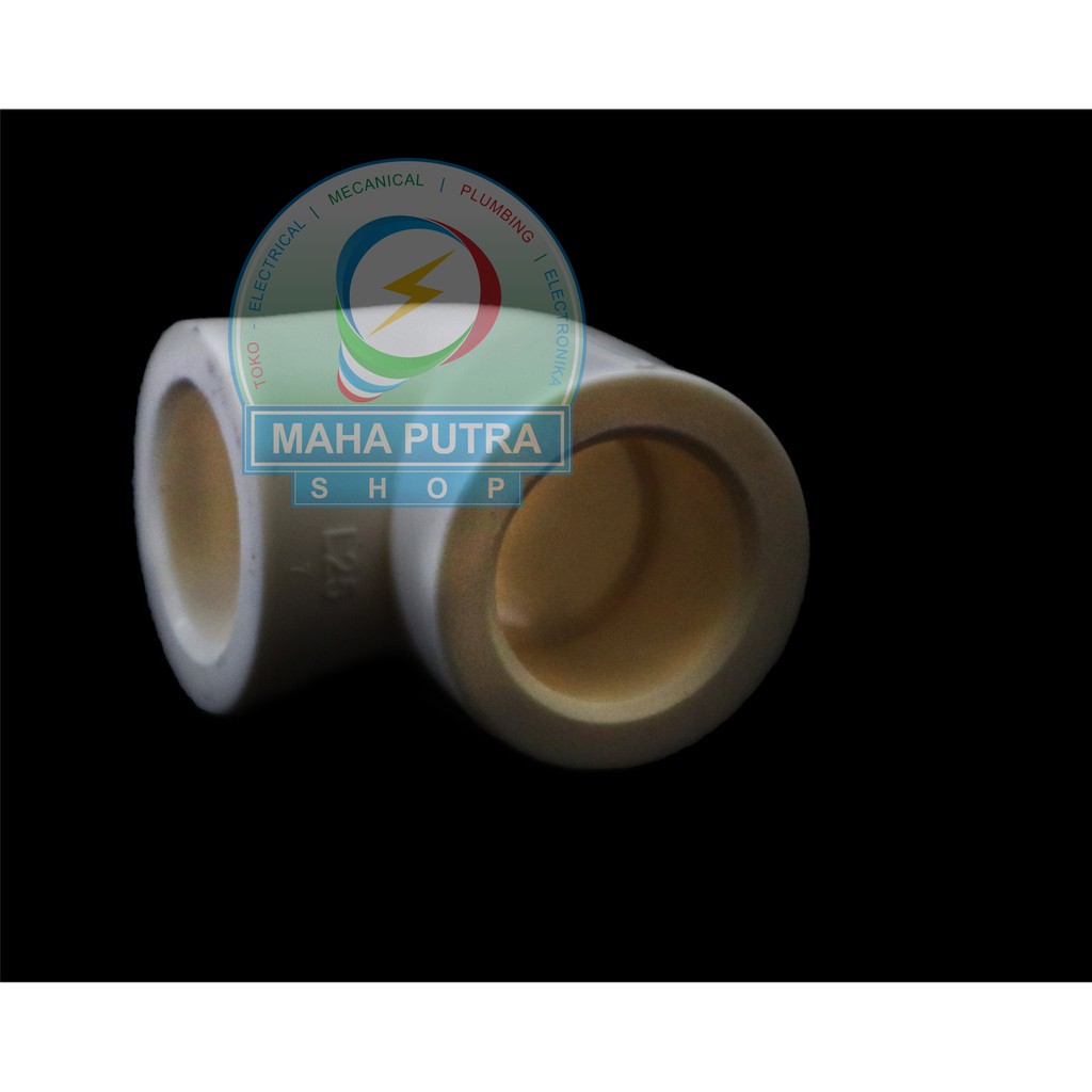 KNEE ELBOW PIPA PPR 25 / 3/4" PPR WESPEX. SAMBUNGAN PIPA AIR PANAS PPR