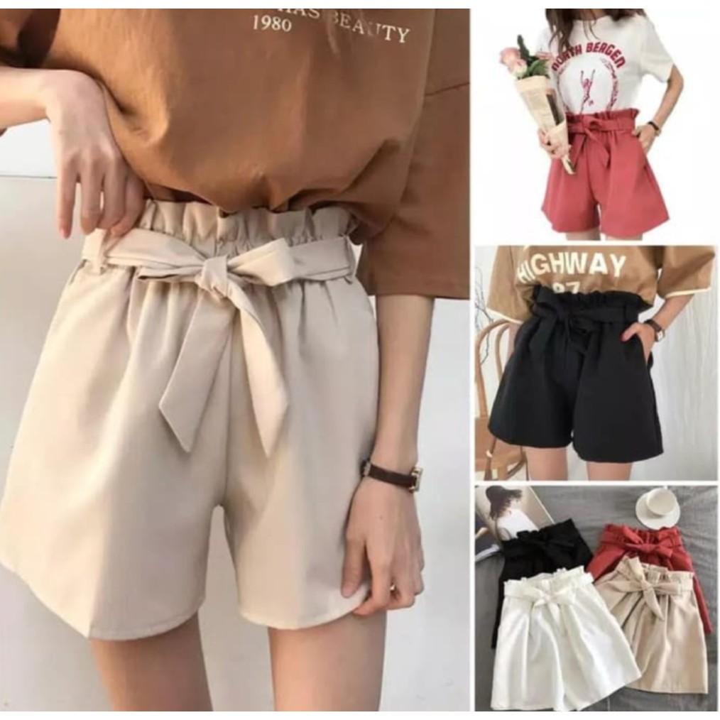 GS-HOTPEN/KOREAN STYLE/CELANA PENDEK/CELANA WANITA/HOTPEN POLOS/CELANA MURAH