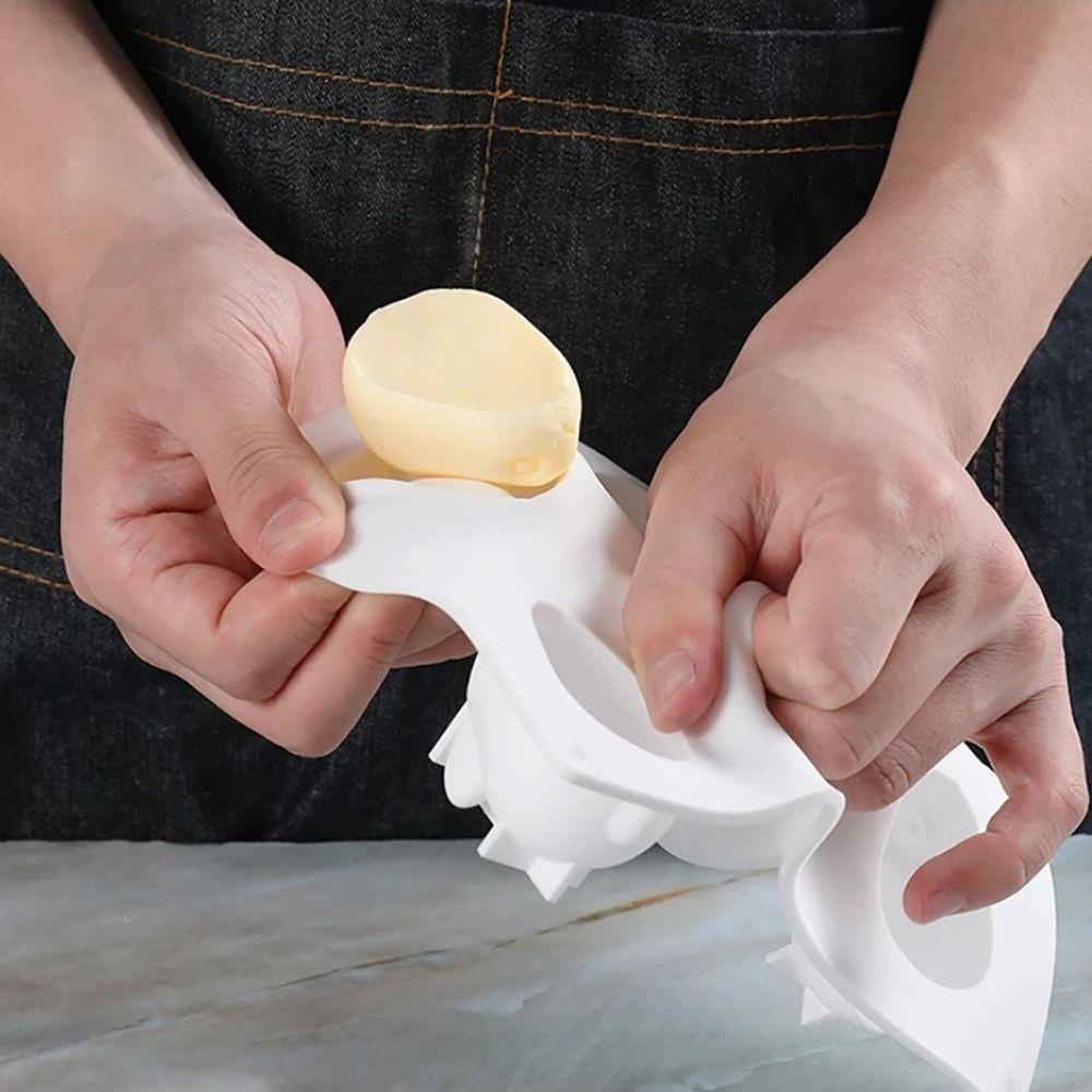 R-FLOWER Baking Mold Bunny Silikon Cetakan Fondant 6-rongga