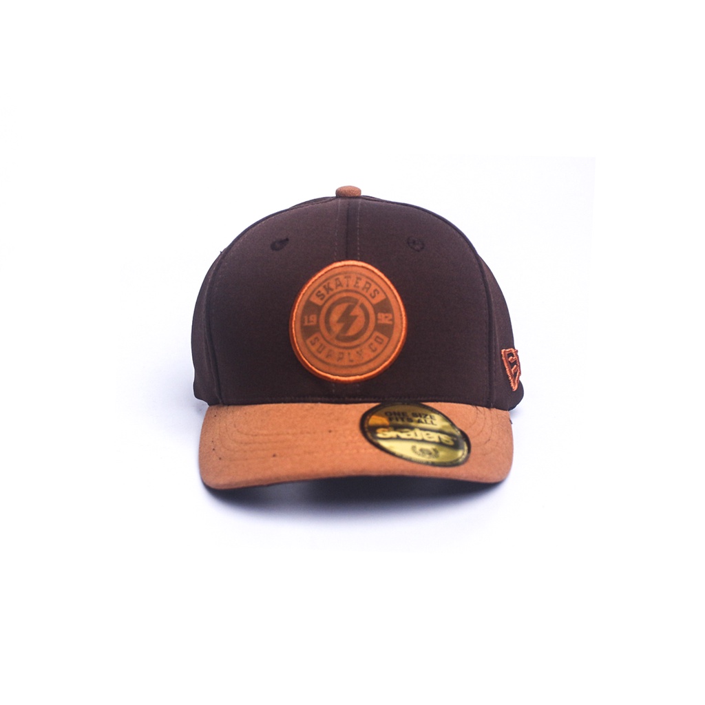 TOPI BUILT UP SKATERS TH042 COKLAT COKLAT