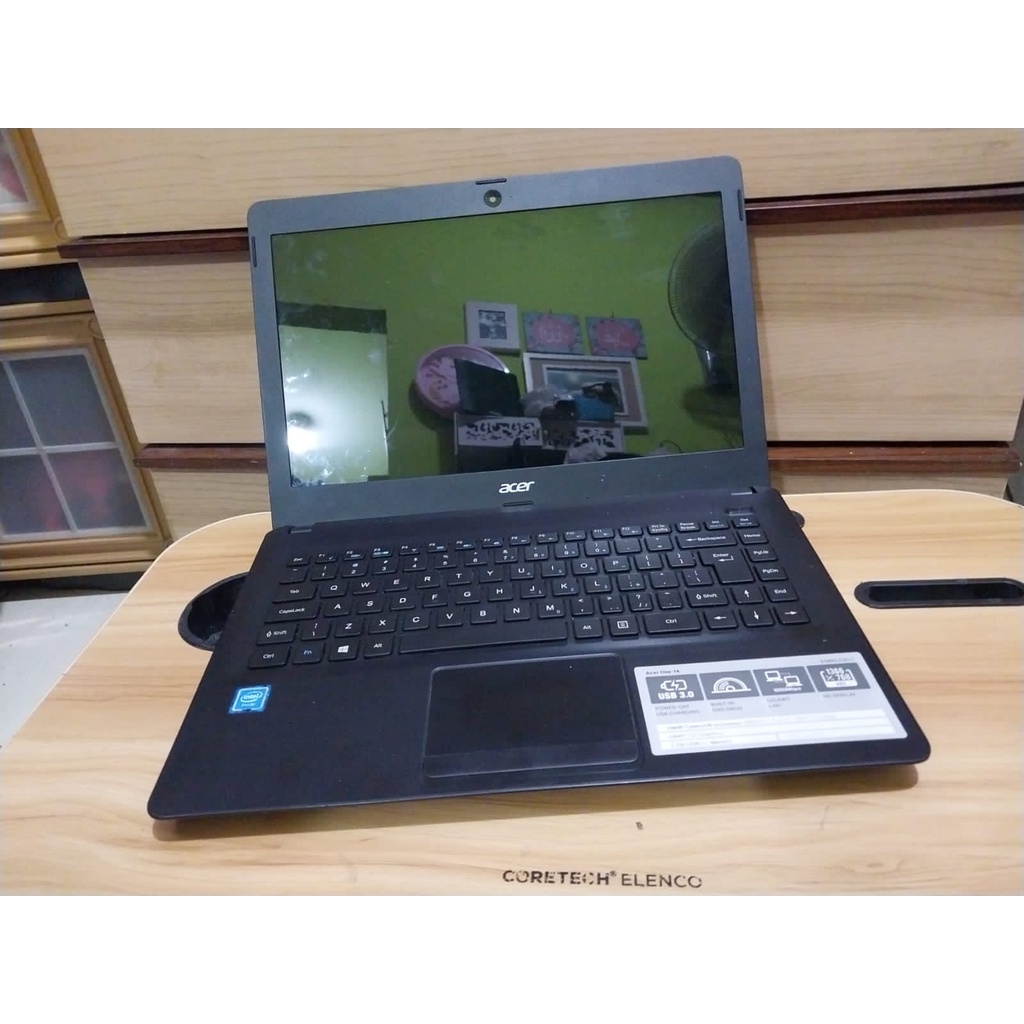 laptop acer one 14 intel celeron ram 2gb hdd 500gb 14inch untuk sekolah kuliah kantor windows 10 int