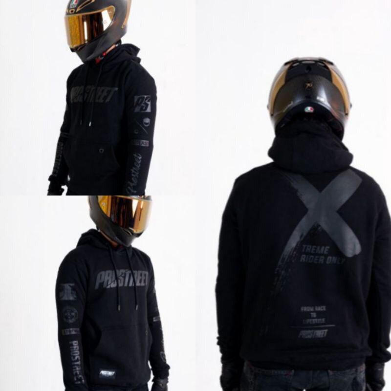Jaket Hoodie Prostreet X-Treme Rider Black Edition Sweater Prostreet / hodie sunmori jaket prostreet