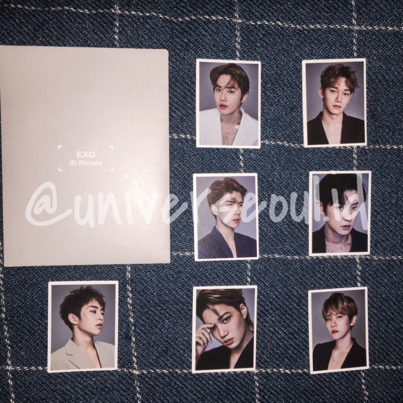 EXO OFFICIAL ID PHOTO Benefit Season Greeting 2019 SMTOWN | XIUMIN SUHO BAEKHYUN CHANYEOL SEHUN KAI