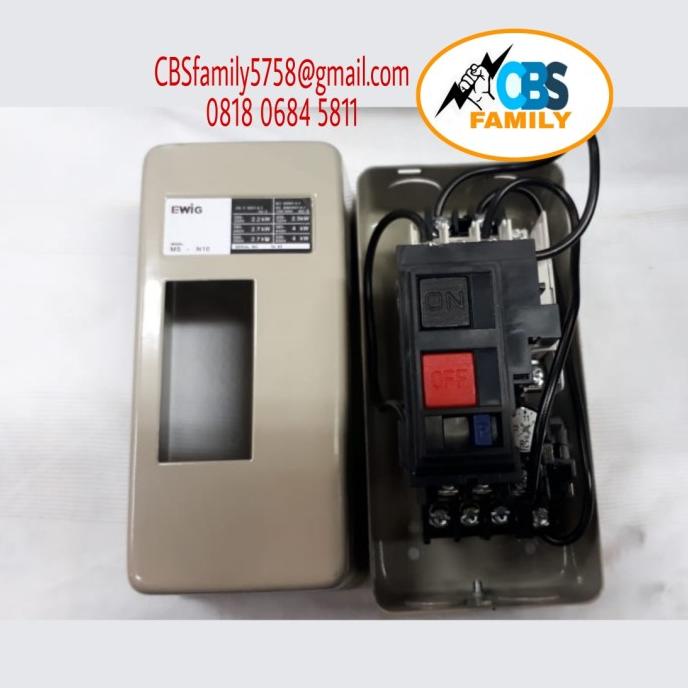 Magnetic Motor Starter merk EWIG MSN-10 ( 220v / 380v )