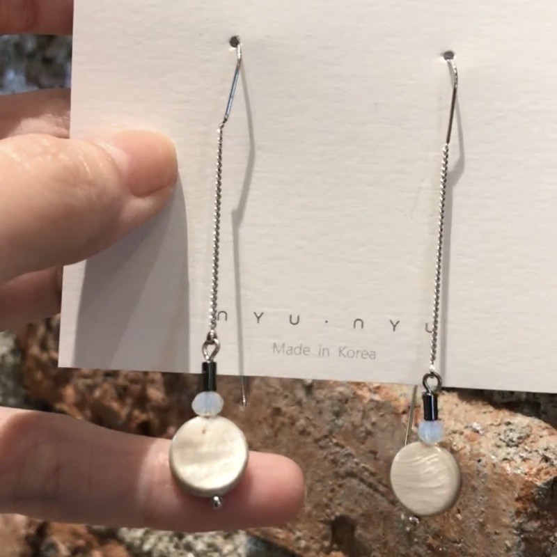 NYUNYU KOREA - ANTING NYUNYU - Korean Simple Earrings