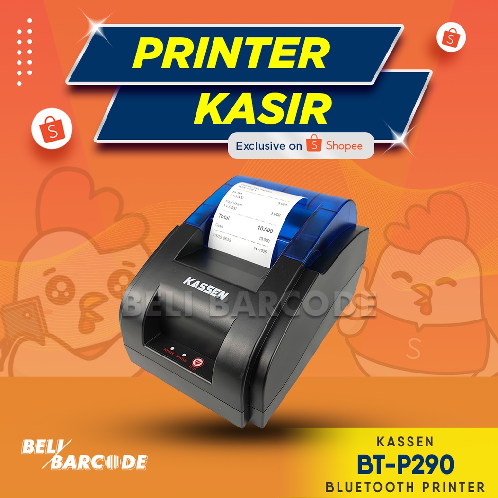 PRINTER BLUETOOTH MOKA POS BTP 290 THERMAL BERGARANSI